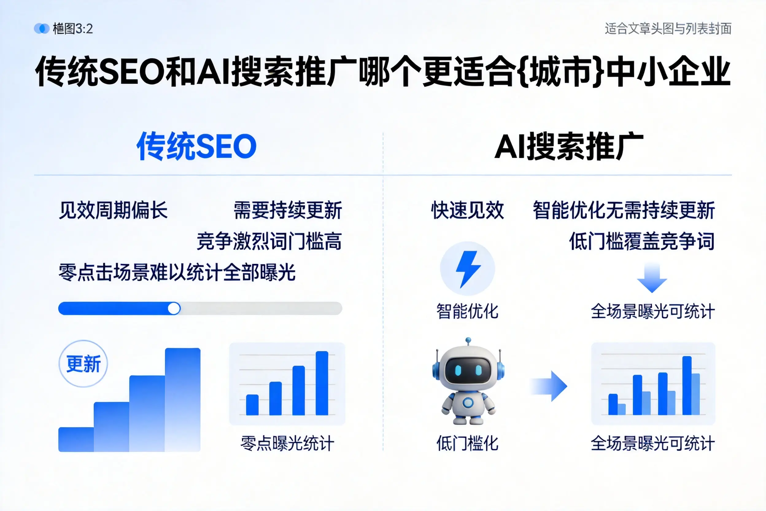 传统SEO和AI搜索推广哪个更适合阜新中小企业