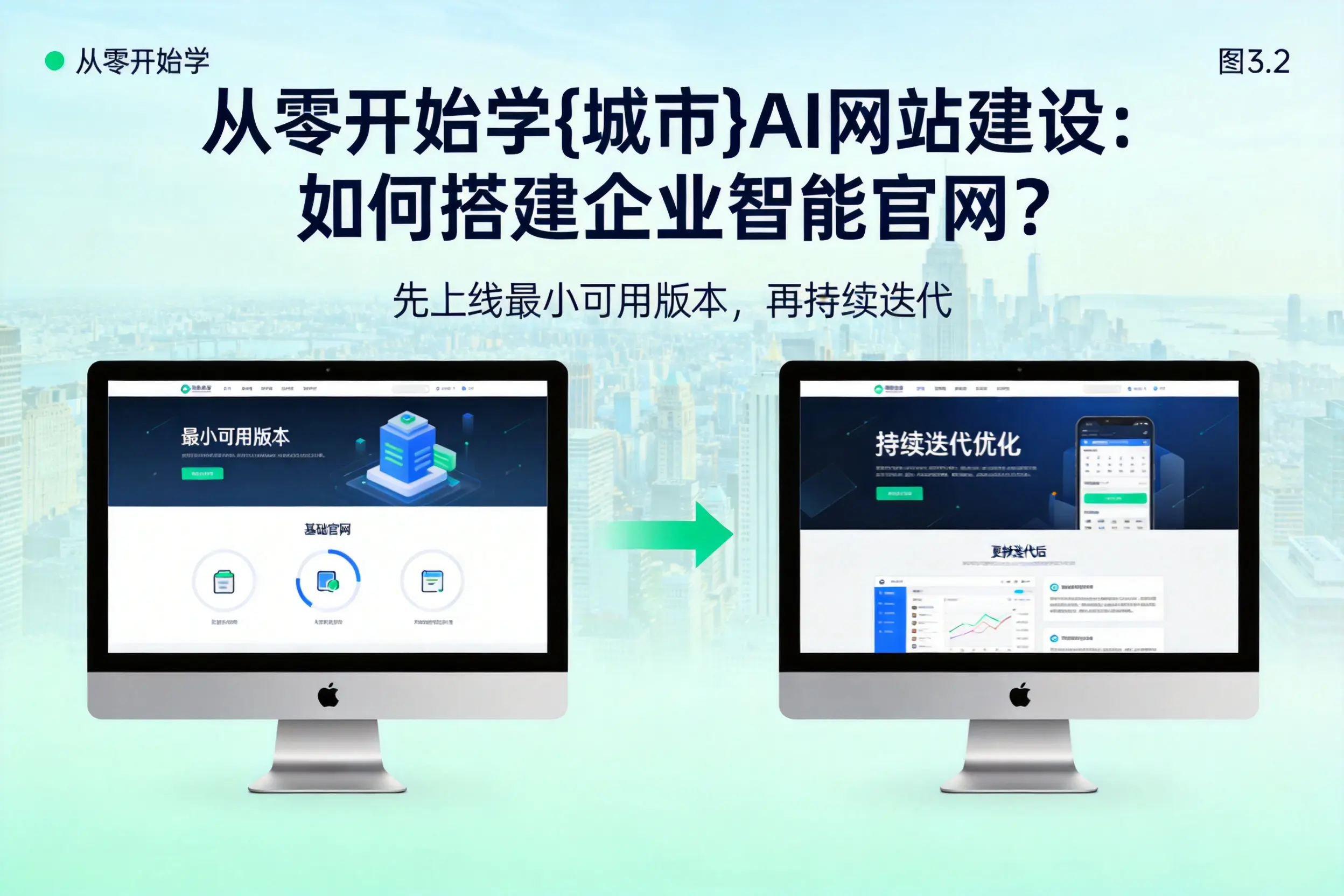 从零开始学阜新AI网站建设：如何搭建企业智能官网？