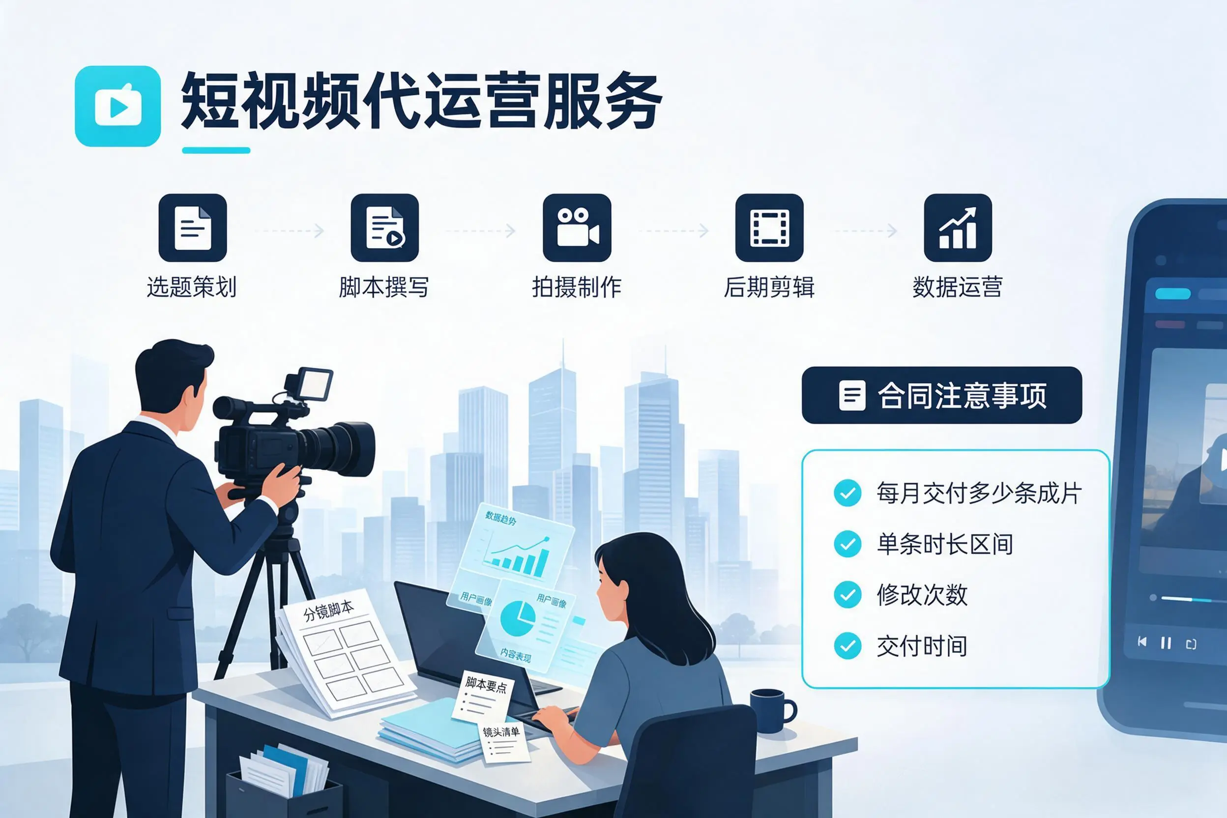 短视频代运营包含哪些服务？阜新企业常见问题科普