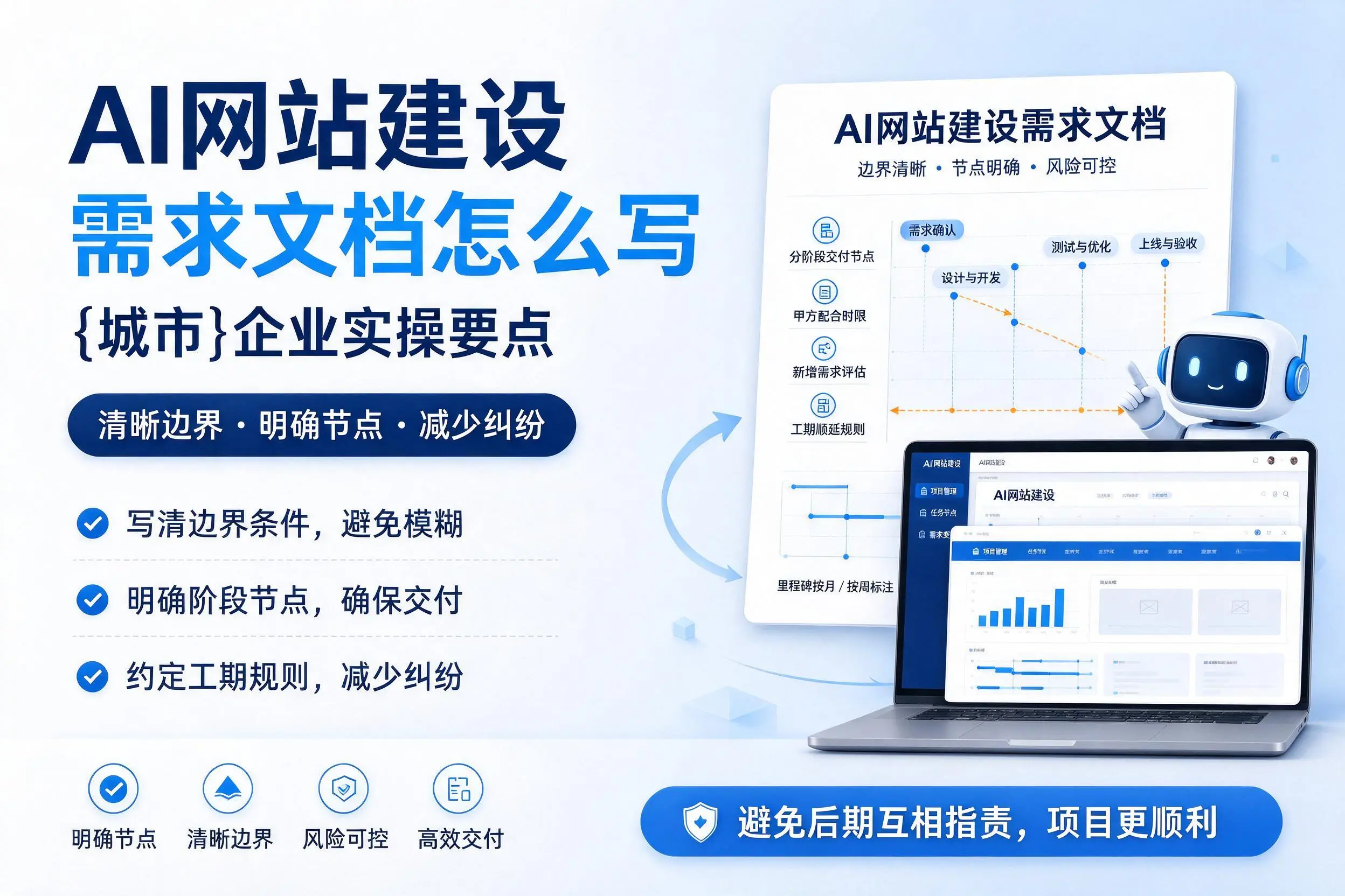 AI网站建设需求文档怎么写，阜新企业实操要点